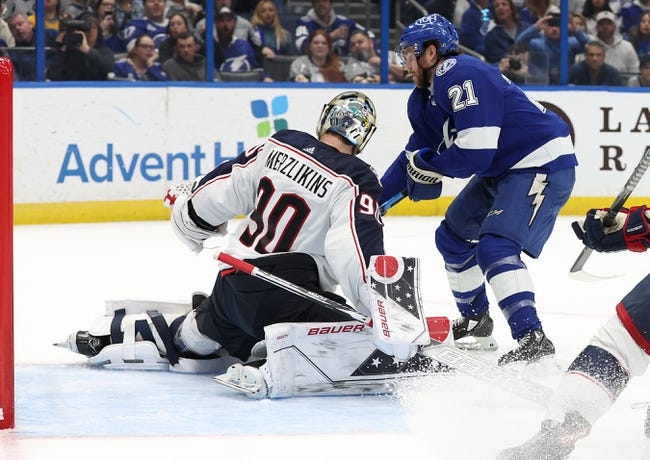 Photo: lightning blue jackets prediction