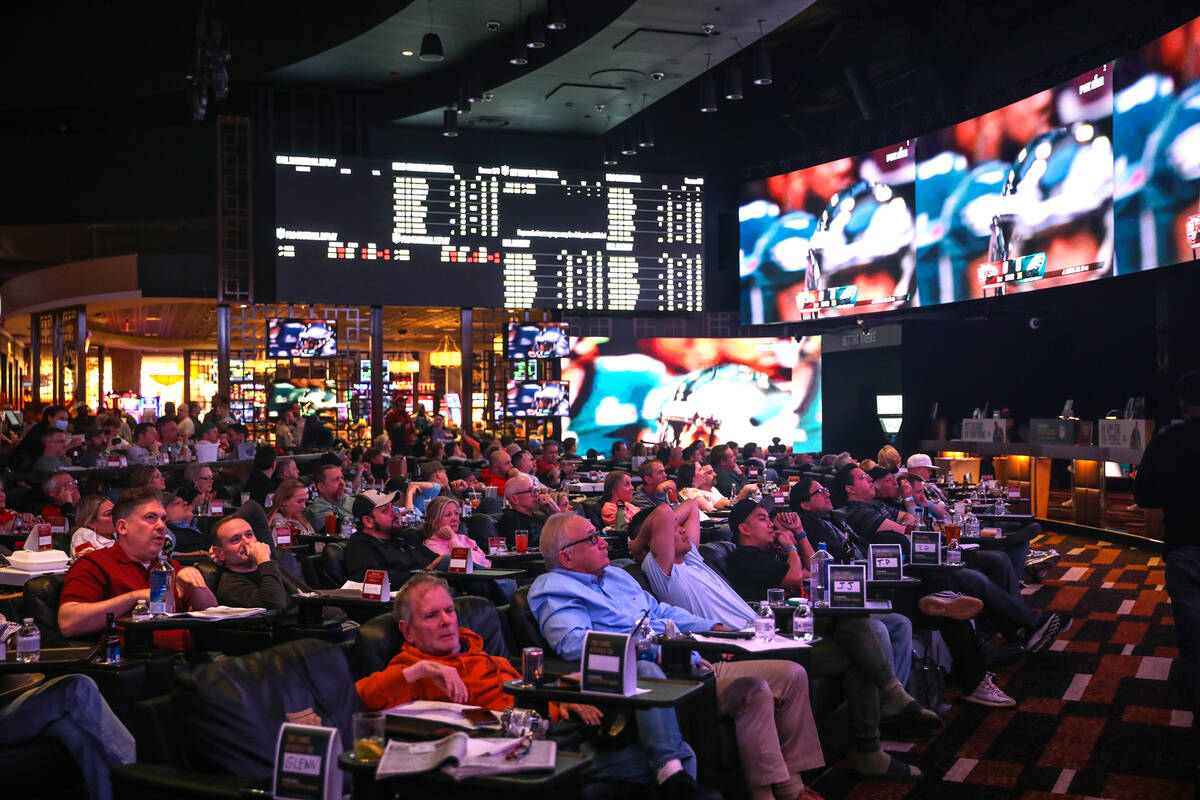 Photo: betting on nfl in vegas