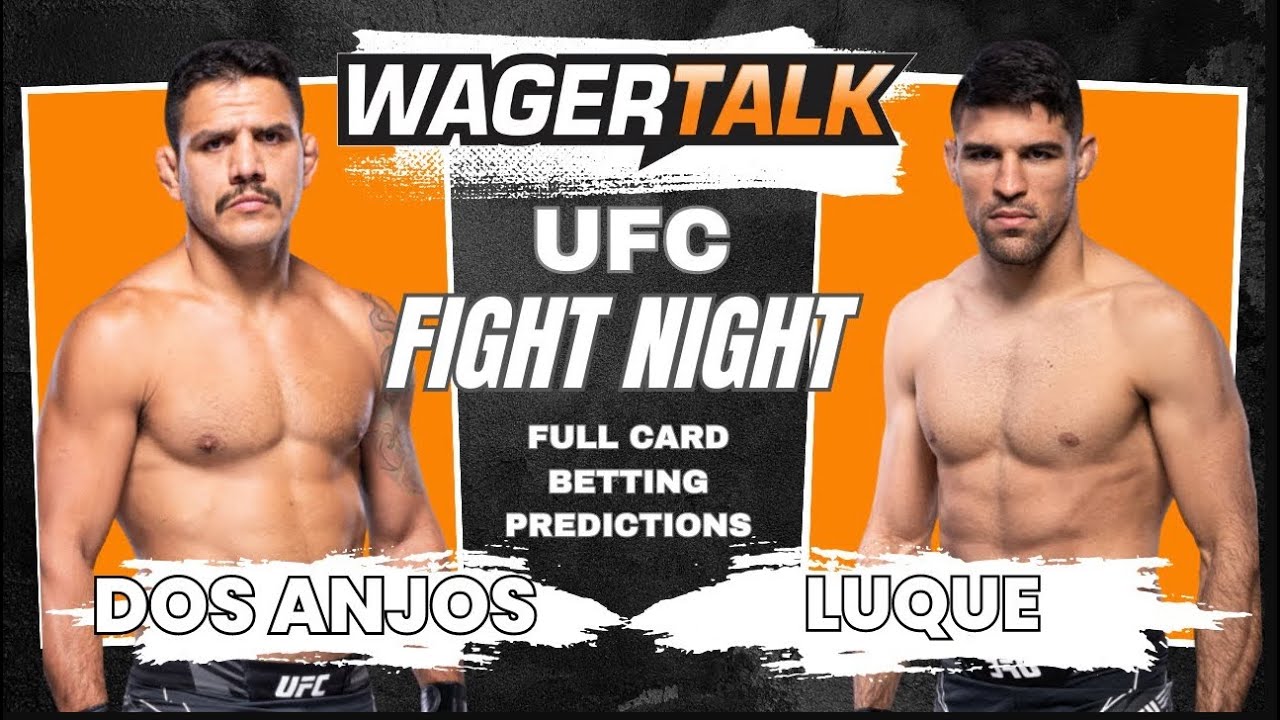 Photo: vicente luque vs rafael dos anjos prediction