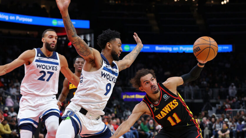 Photo: hawks vs wolves prediction