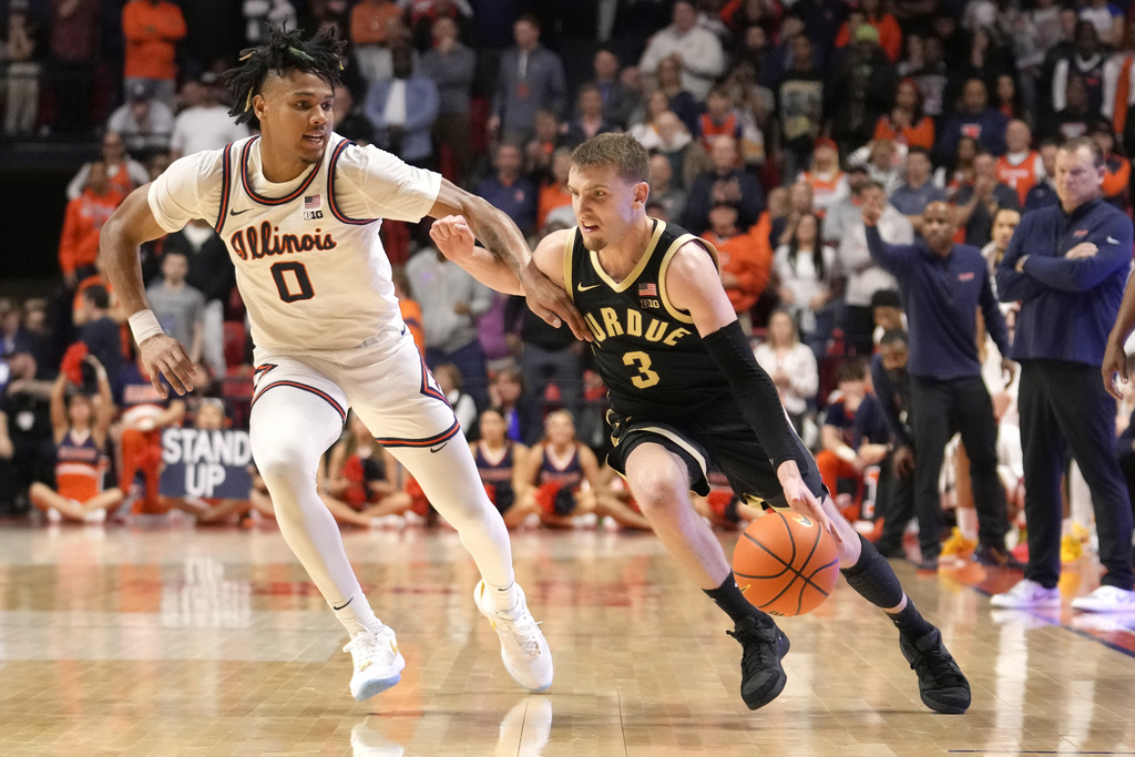 Photo: illinois purdue basketball