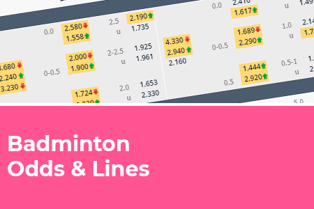 Photo: badminton odds