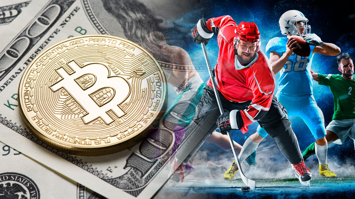Photo: sports gambling cryptocurrency