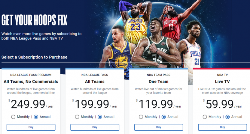 Photo: nba series price