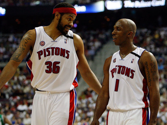 Photo: 2008 pistons roster