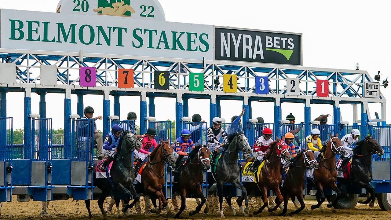 Photo: location of belmont stakes