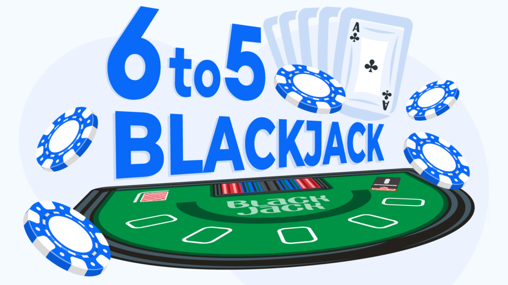 Photo: 6 to 5 blackjack