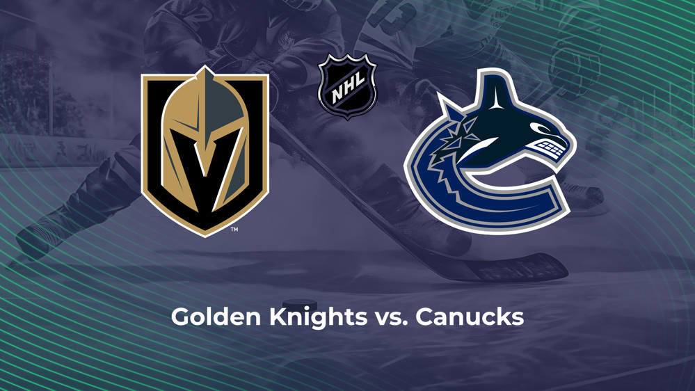 Photo: knights vs canucks prediction