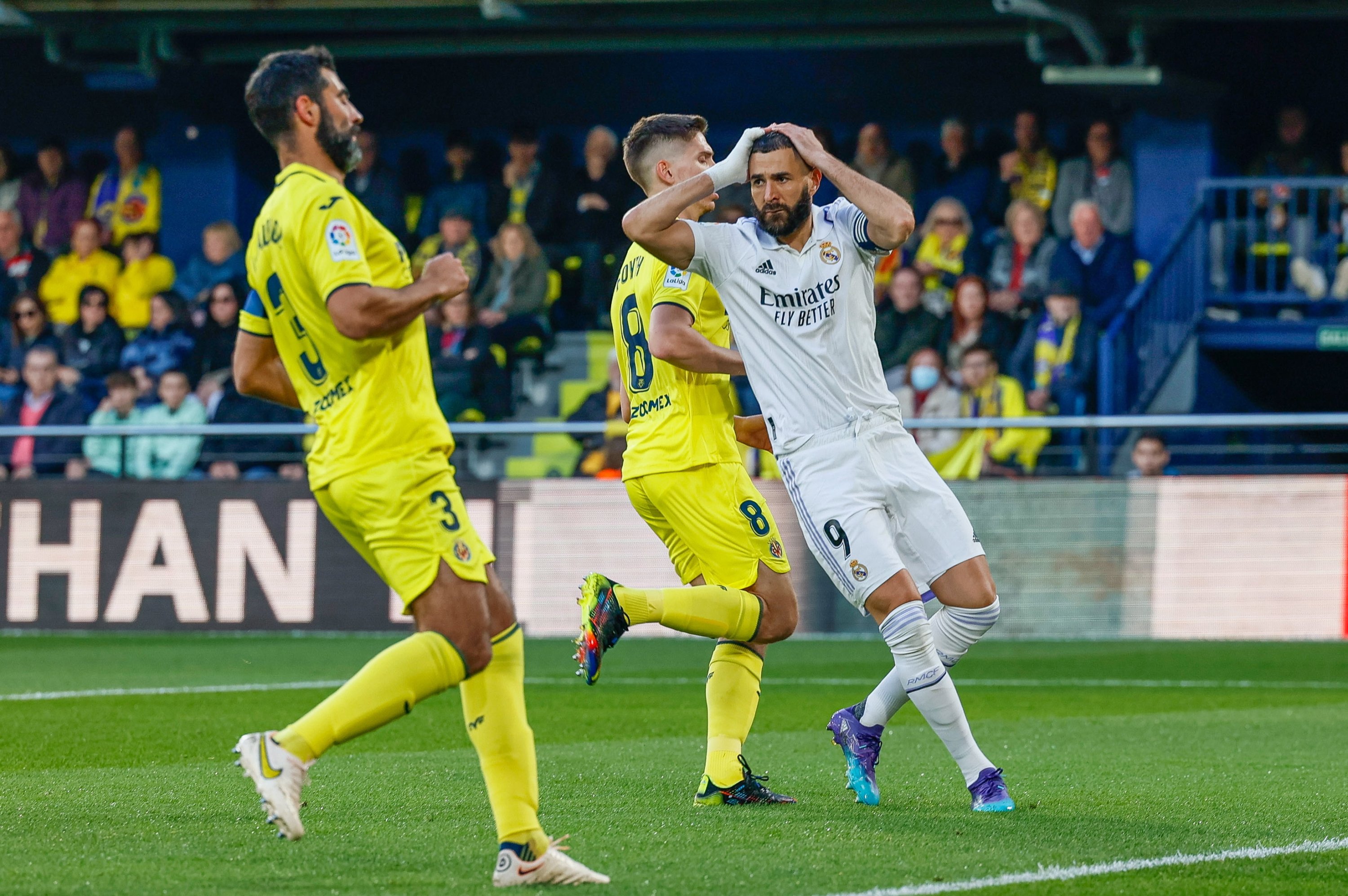 Photo: real madrid vs villarreal cf matches