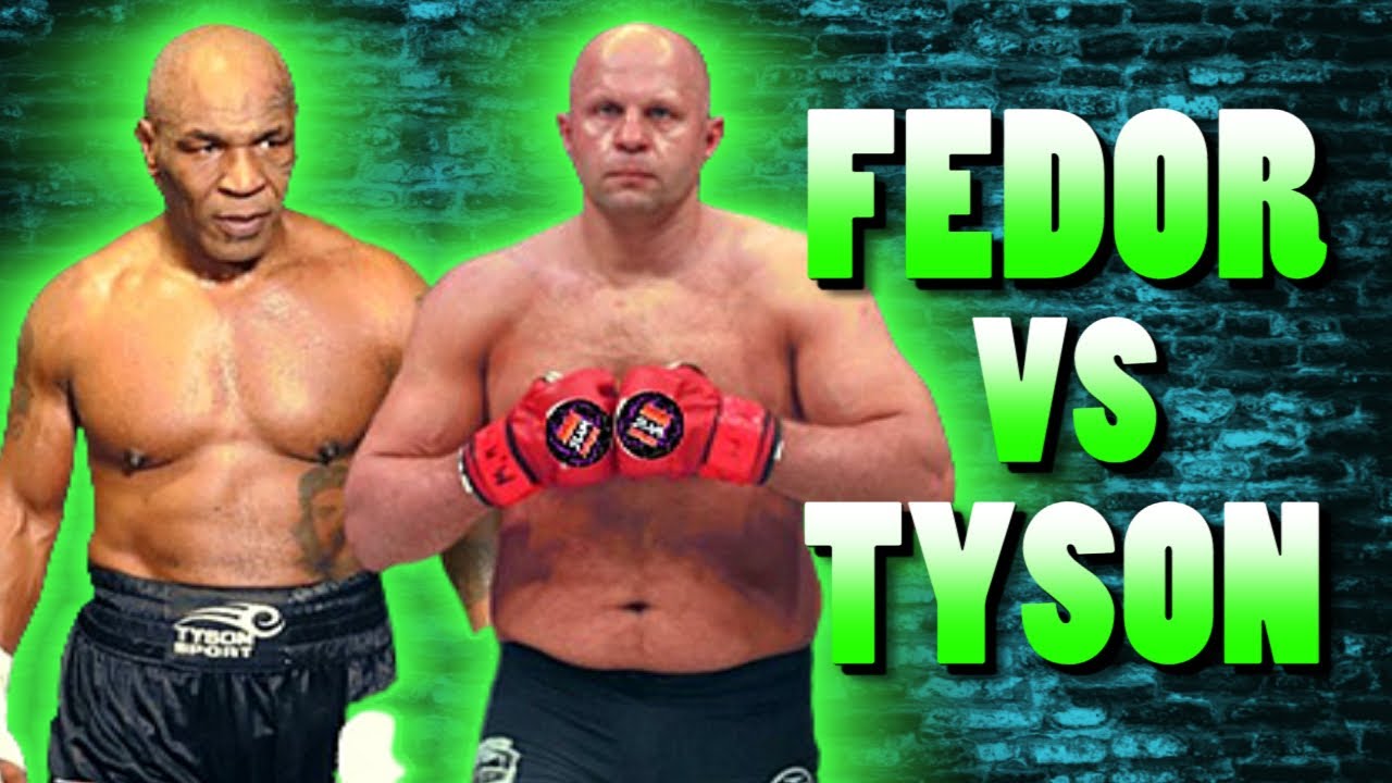 Photo: fedor vs mike tyson