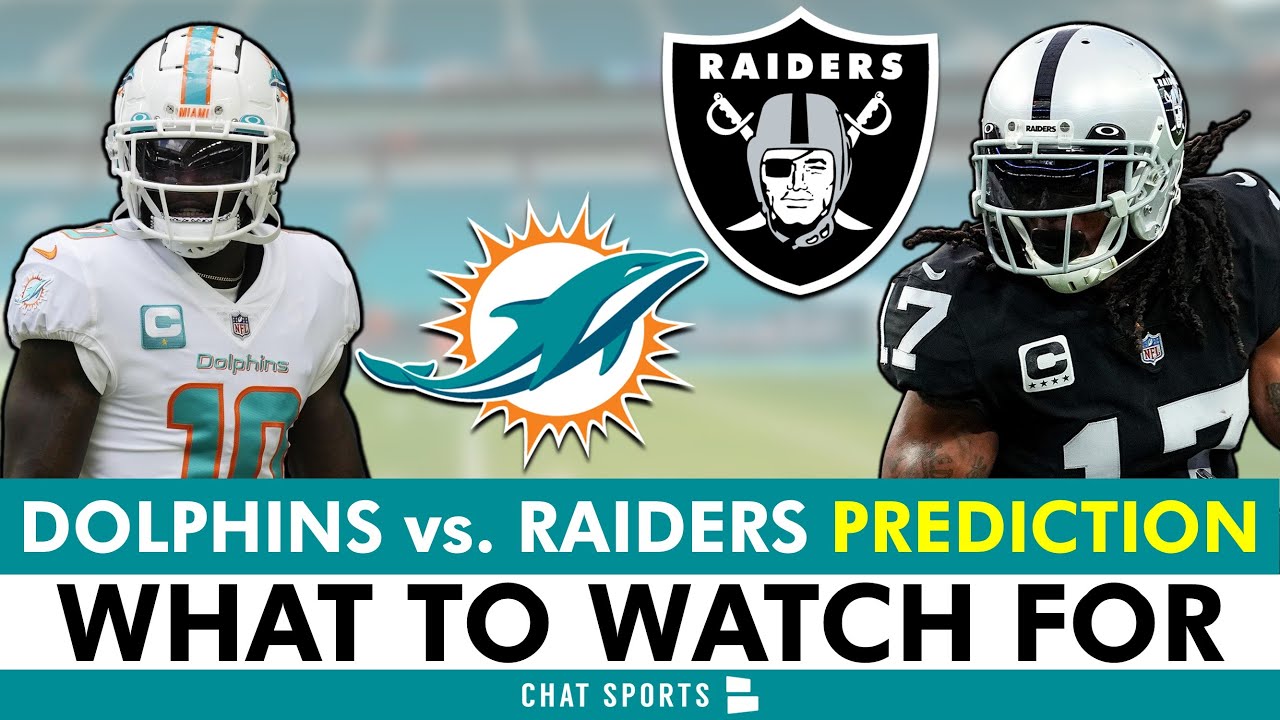 Photo: miami vs raiders prediction