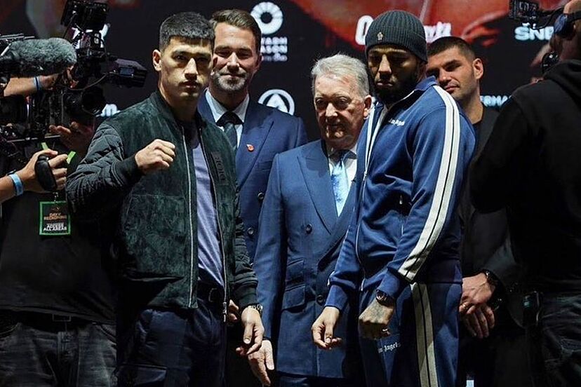 Photo: bivol vs arthur odds