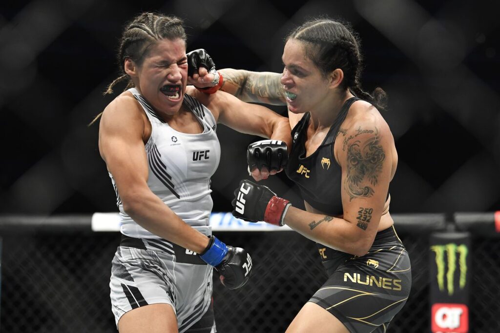 Photo: amanda nunes vs irene aldana prediction