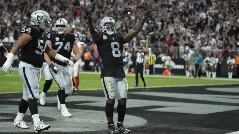 Photo: raiders touchdown scorers