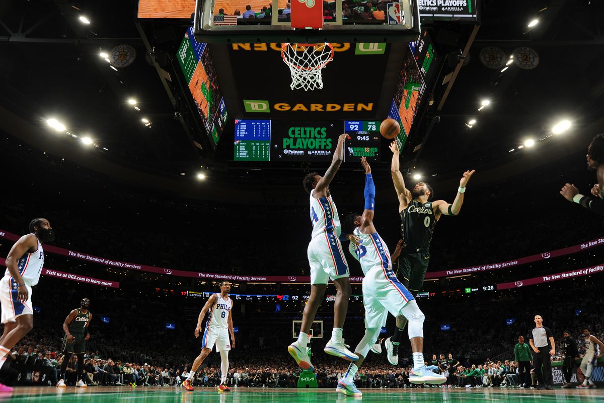 Photo: celtics vs 76ers last 5 games