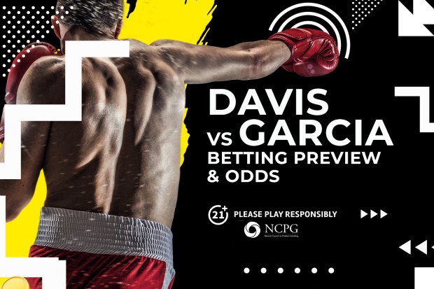 Photo: ryan garcia vs davis betting odds