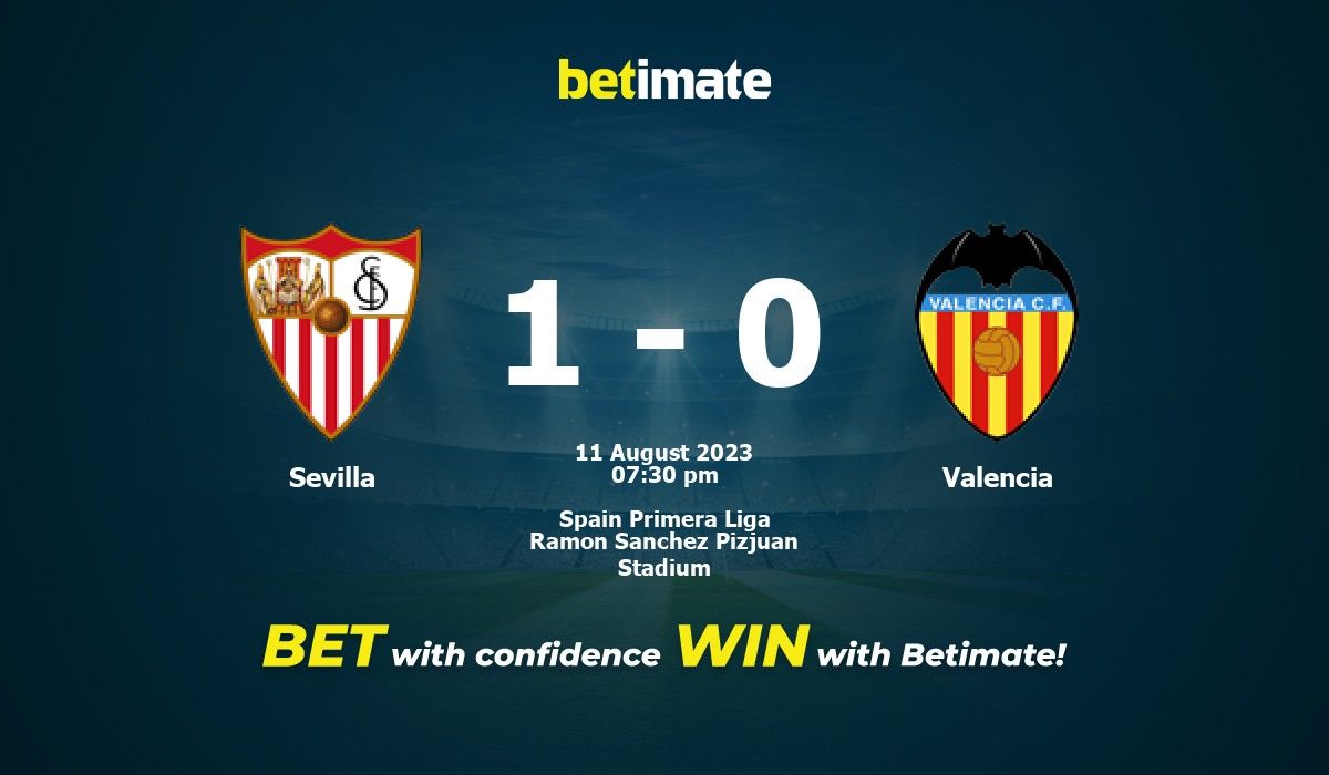 Photo: sevilla vs valencia prediction