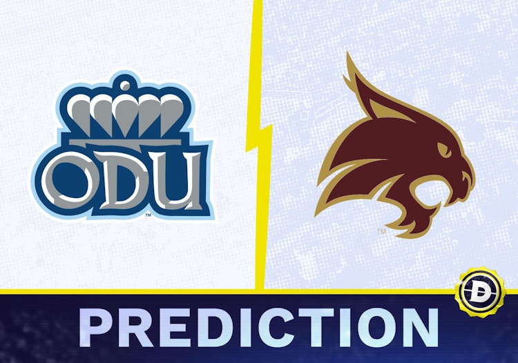 Photo: old dominion vs texas state basketball prediction