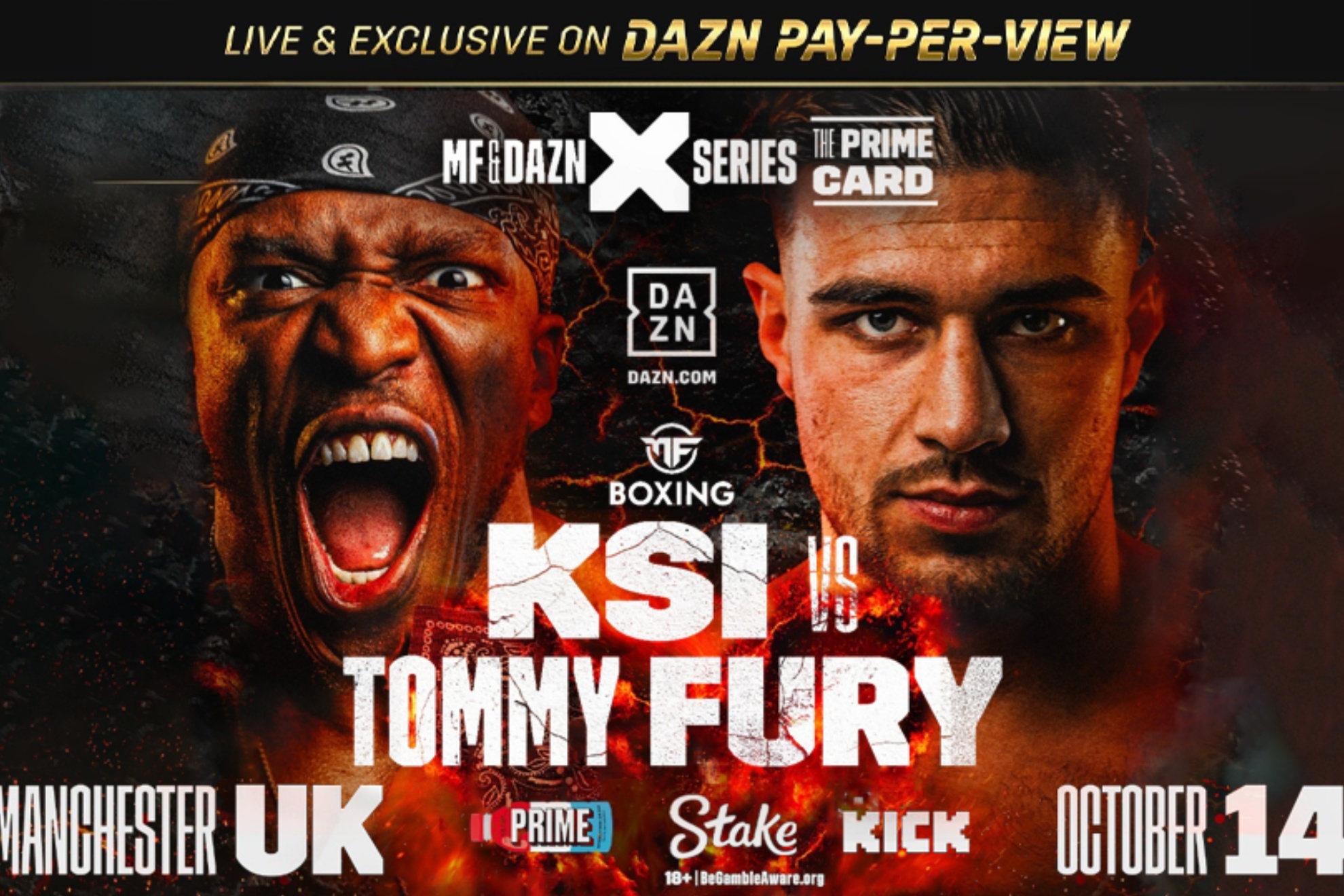 Photo: ksi tommy fury odds