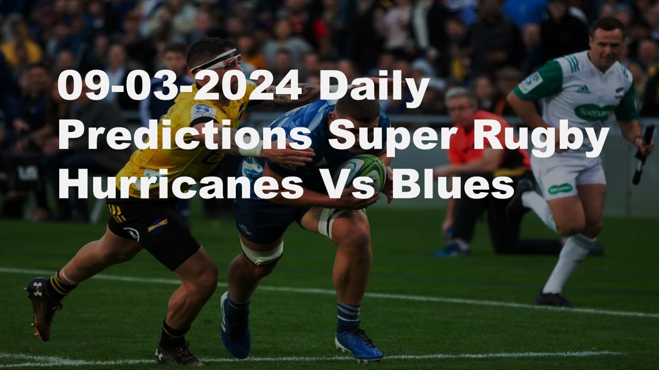 Photo: blues vs hurricanes prediction