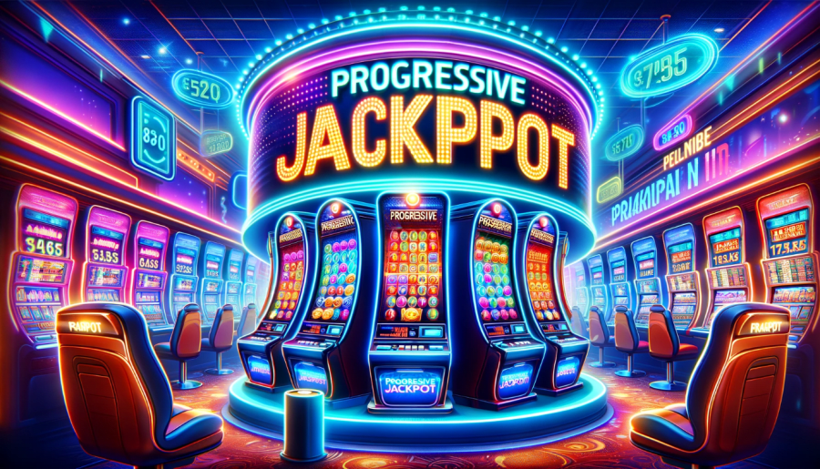 Photo: progressive jackpot slots