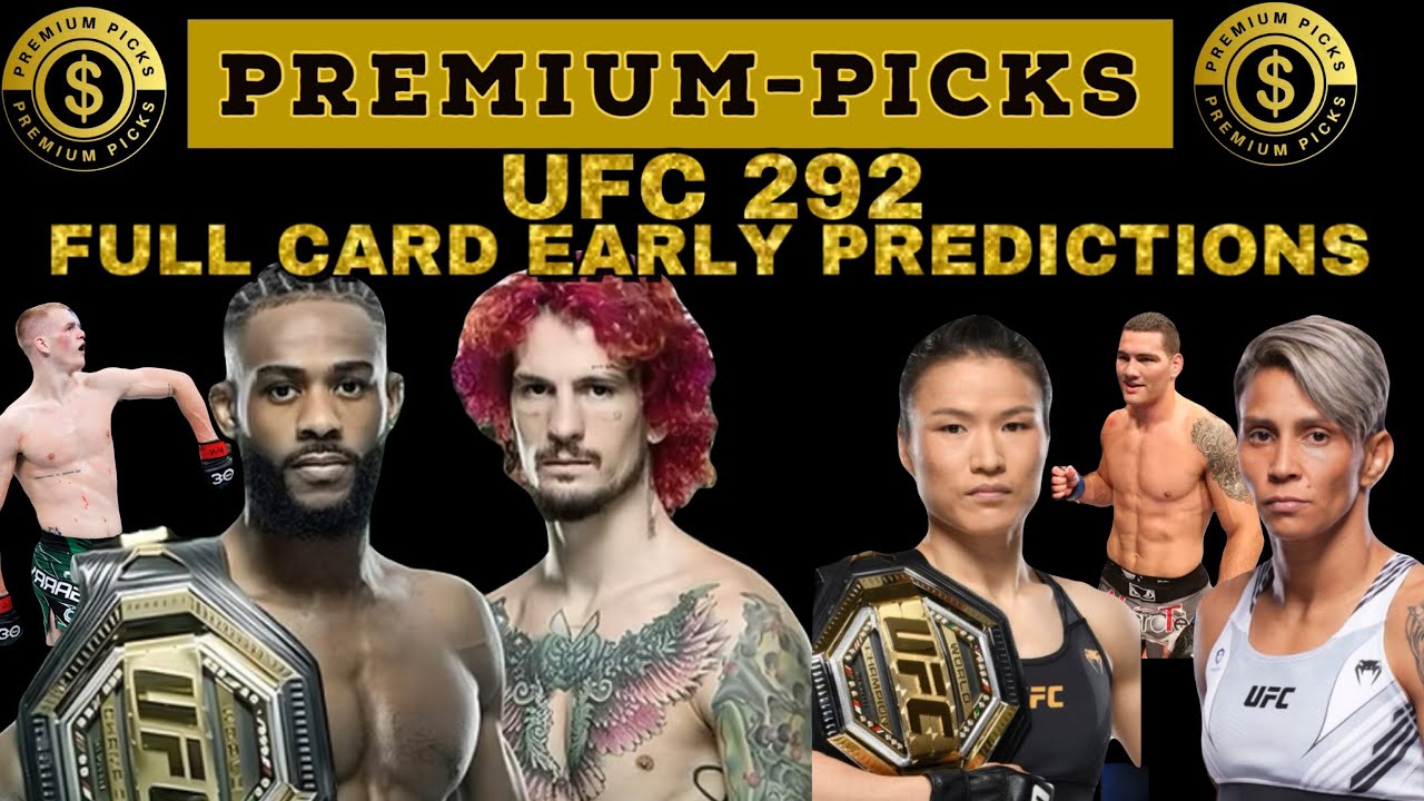 Photo: ufc 292 picks and predictions