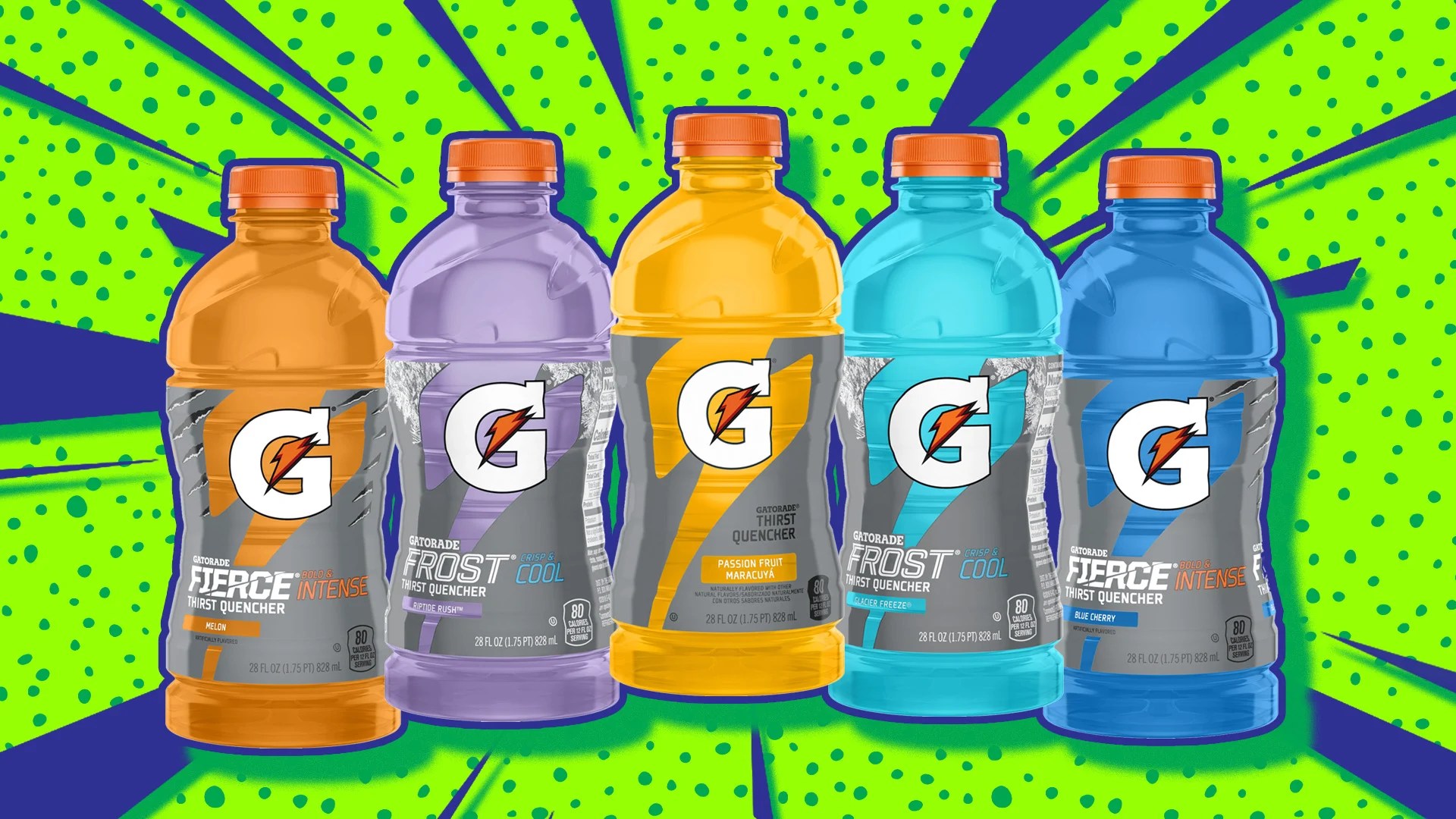 Photo: gatorade colors meaning