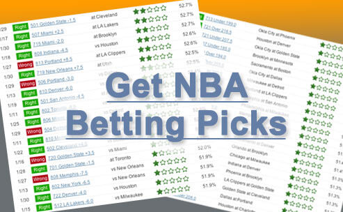 Photo: money vs bets nba