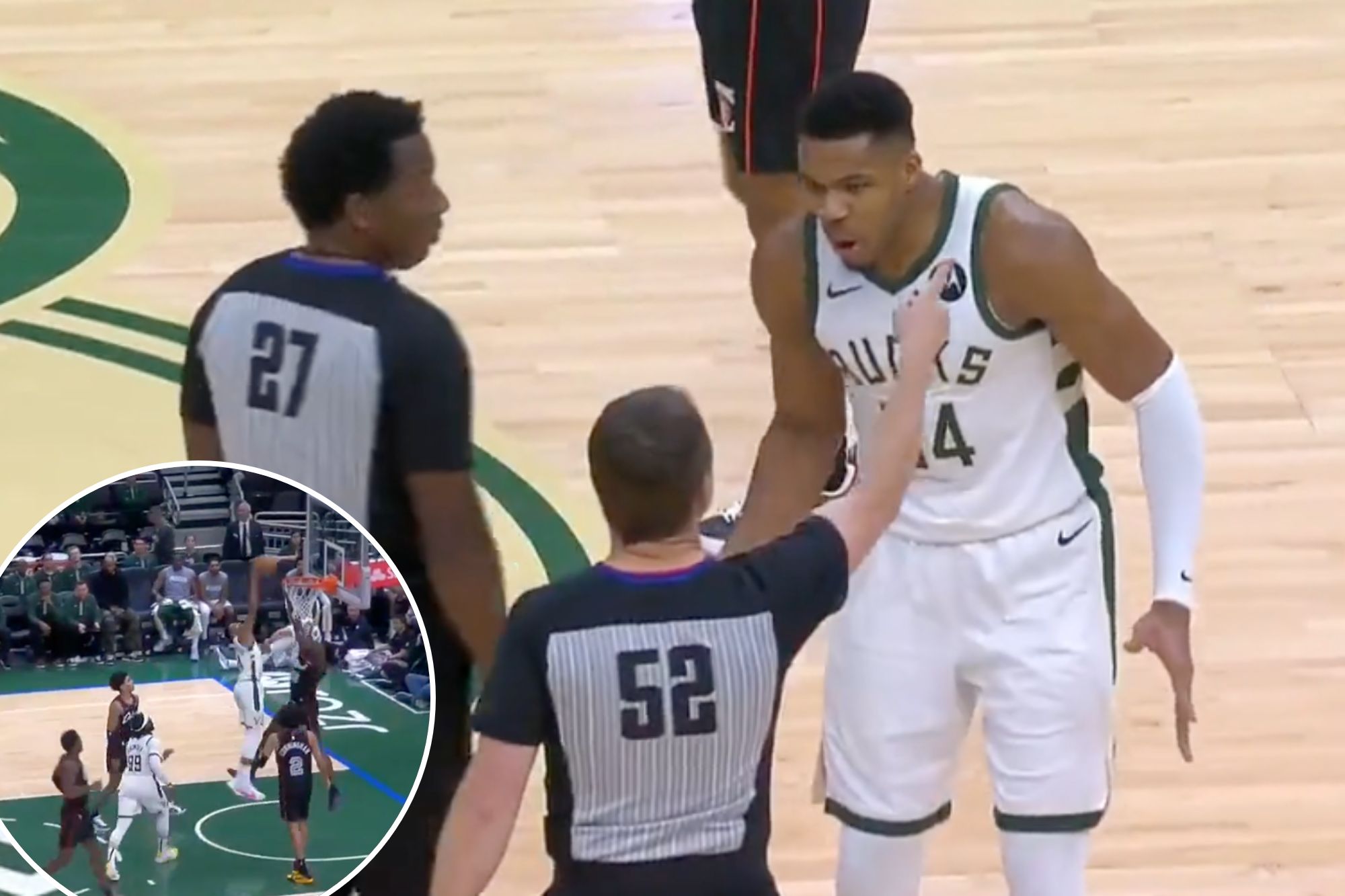 Photo: why did giannis get ejected from game