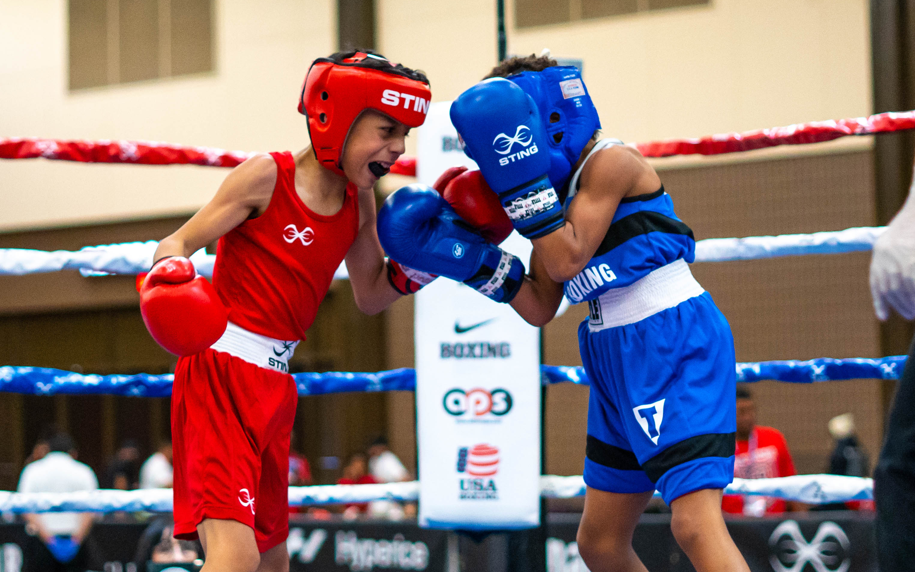 Photo: boxing us