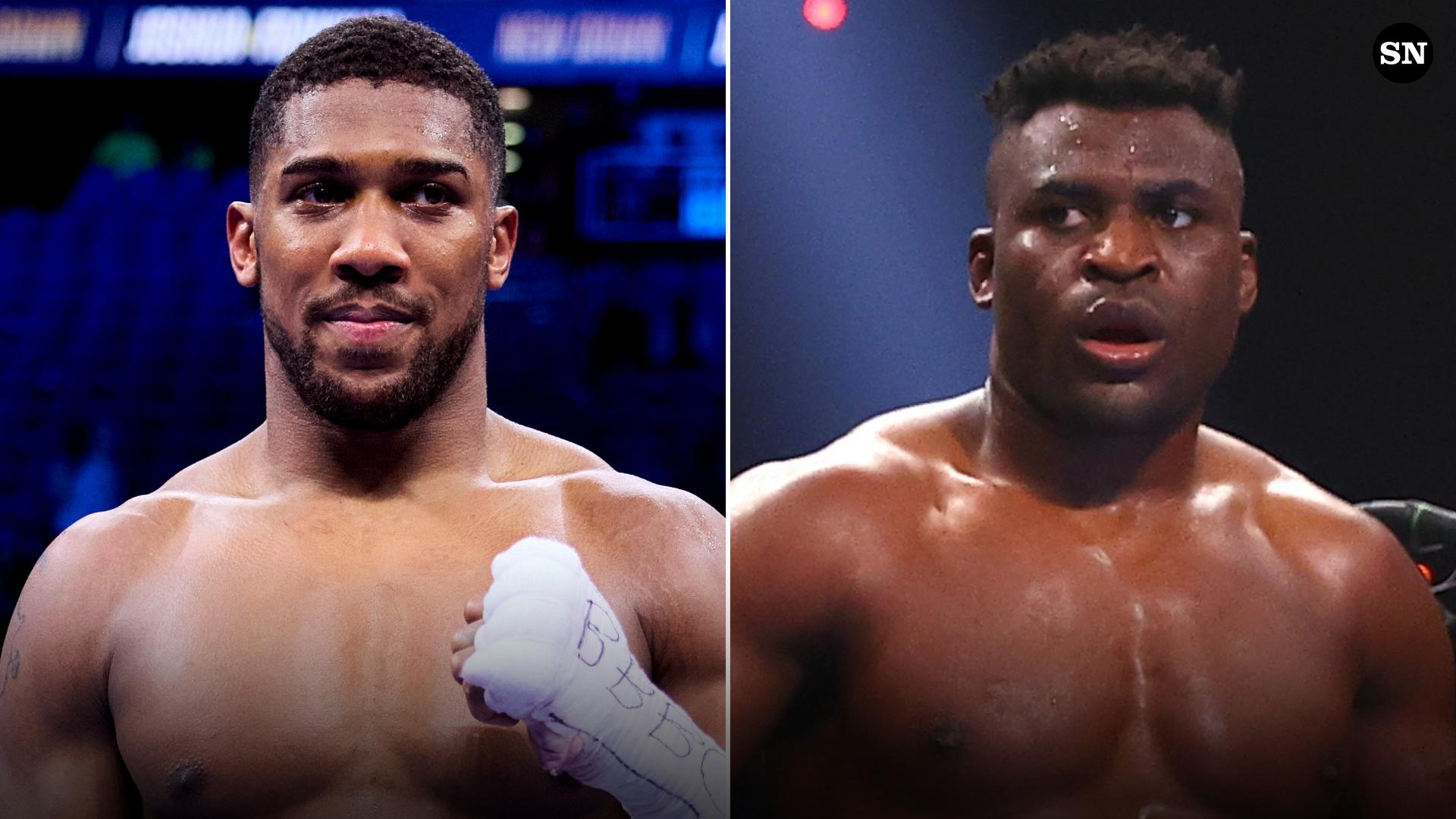 Photo: francis ngannou vs anthony joshua odds