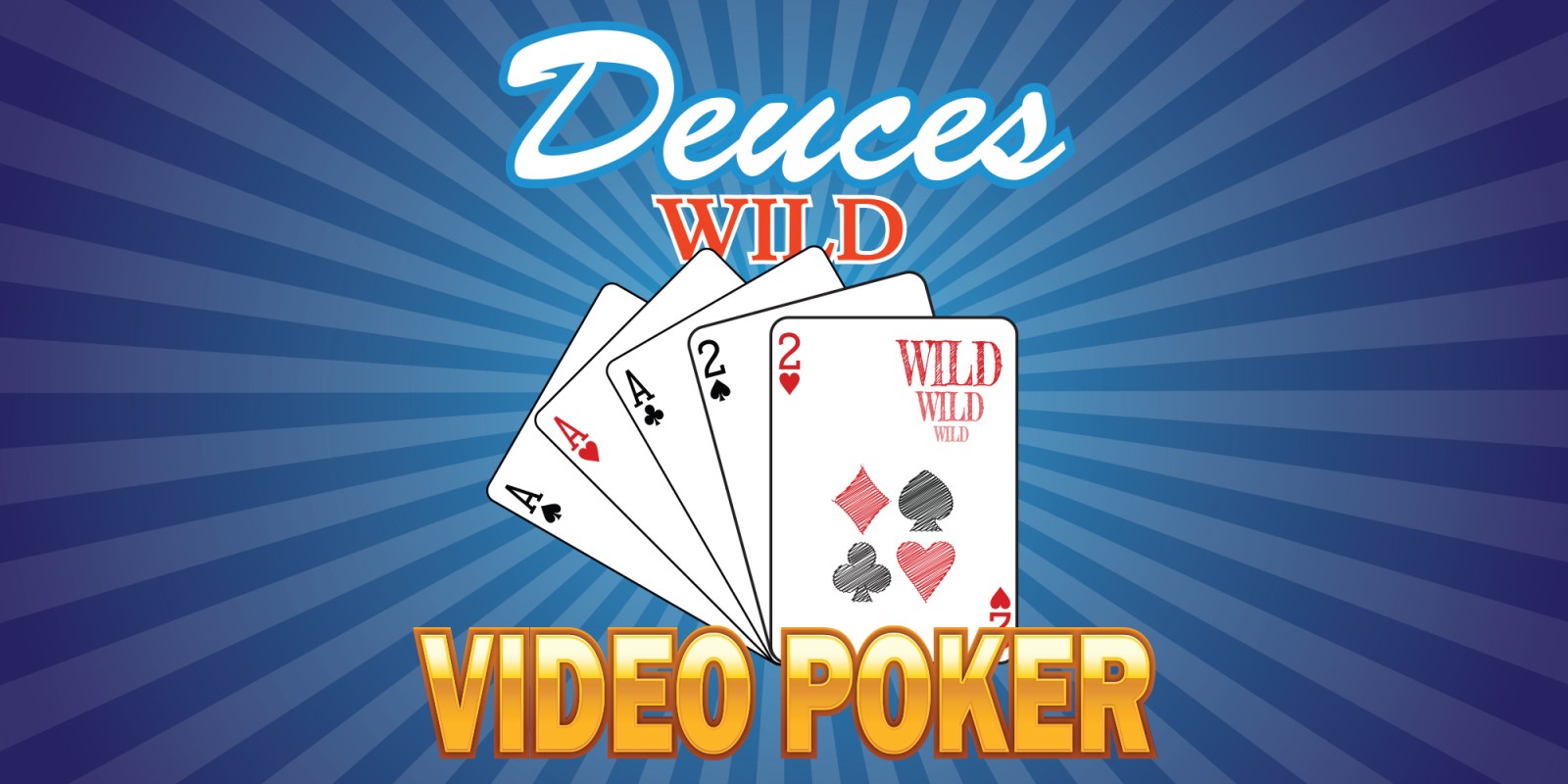 Photo: deuces wild card game