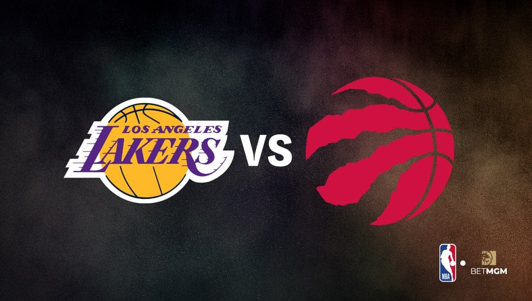 Photo: lakers vs raptors best bets