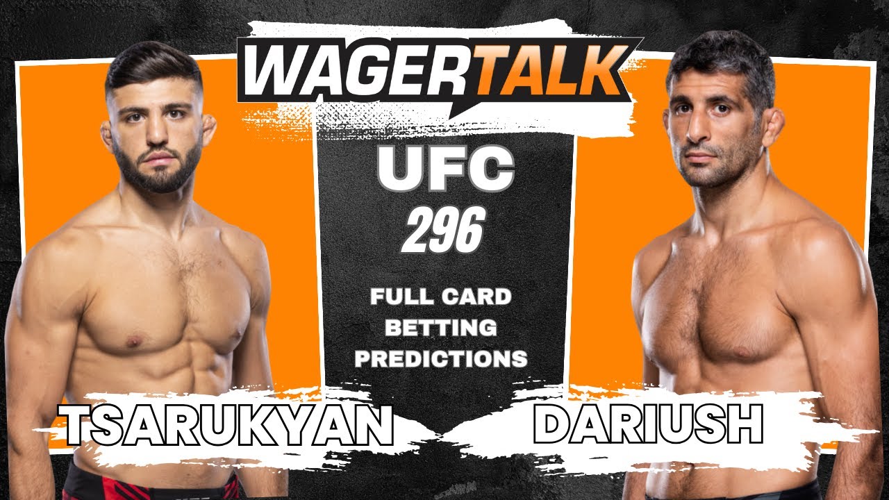 Photo: dariush vs tsarukyan predictions