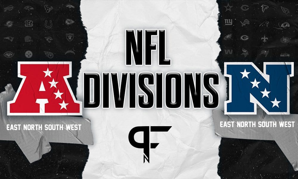 Photo: how many divisions are there in the nfl