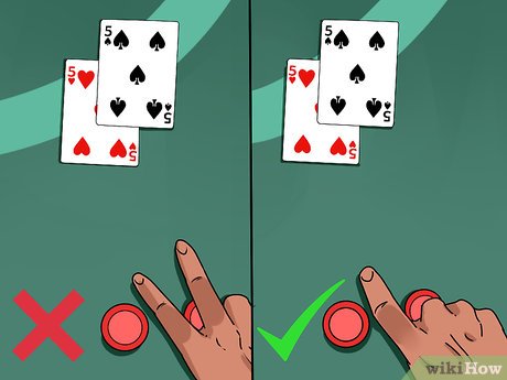 Photo: how to split in blackjack