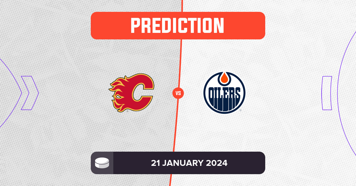 Photo: oilers flames prediction