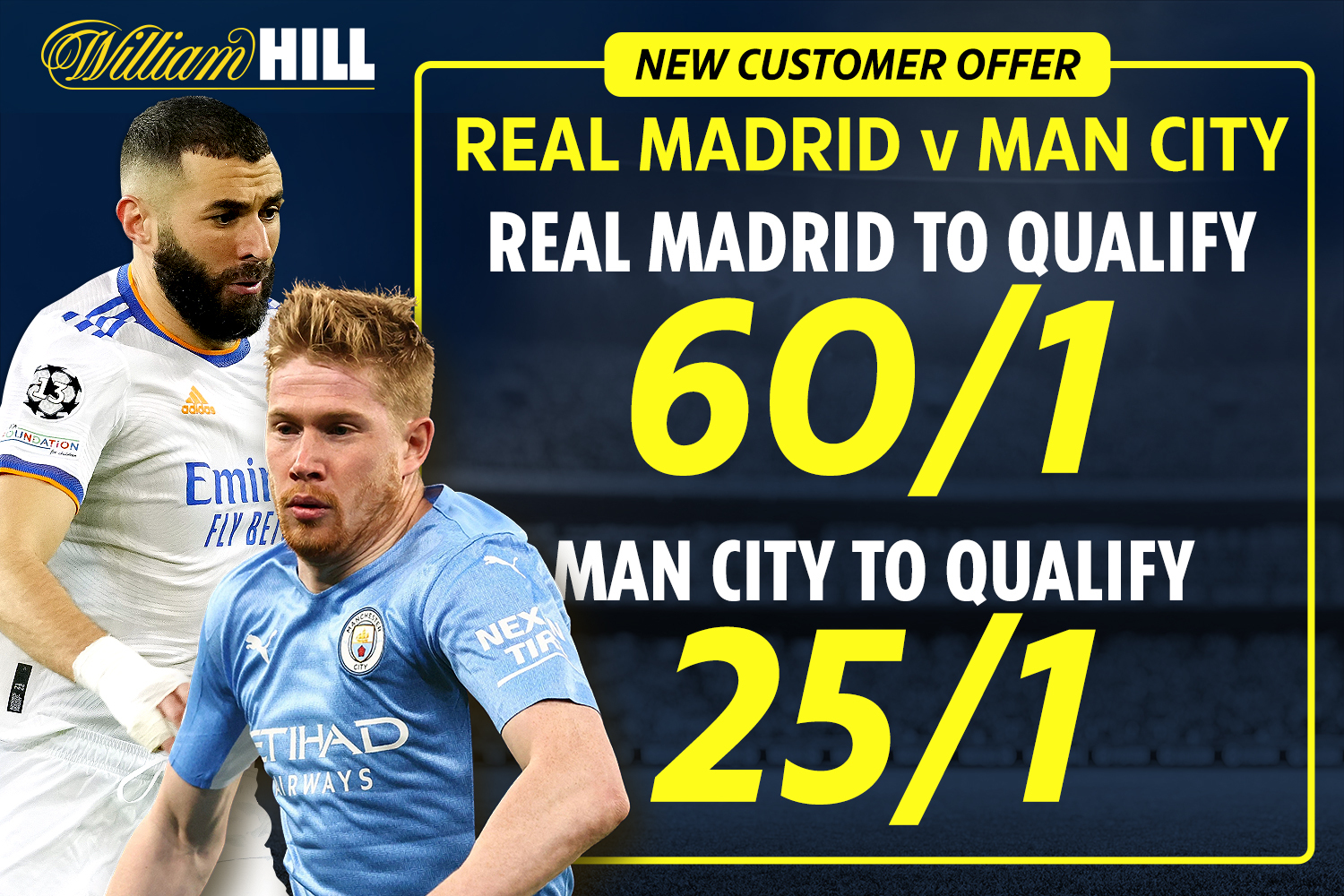 Photo: manchester city vs real madrid odds