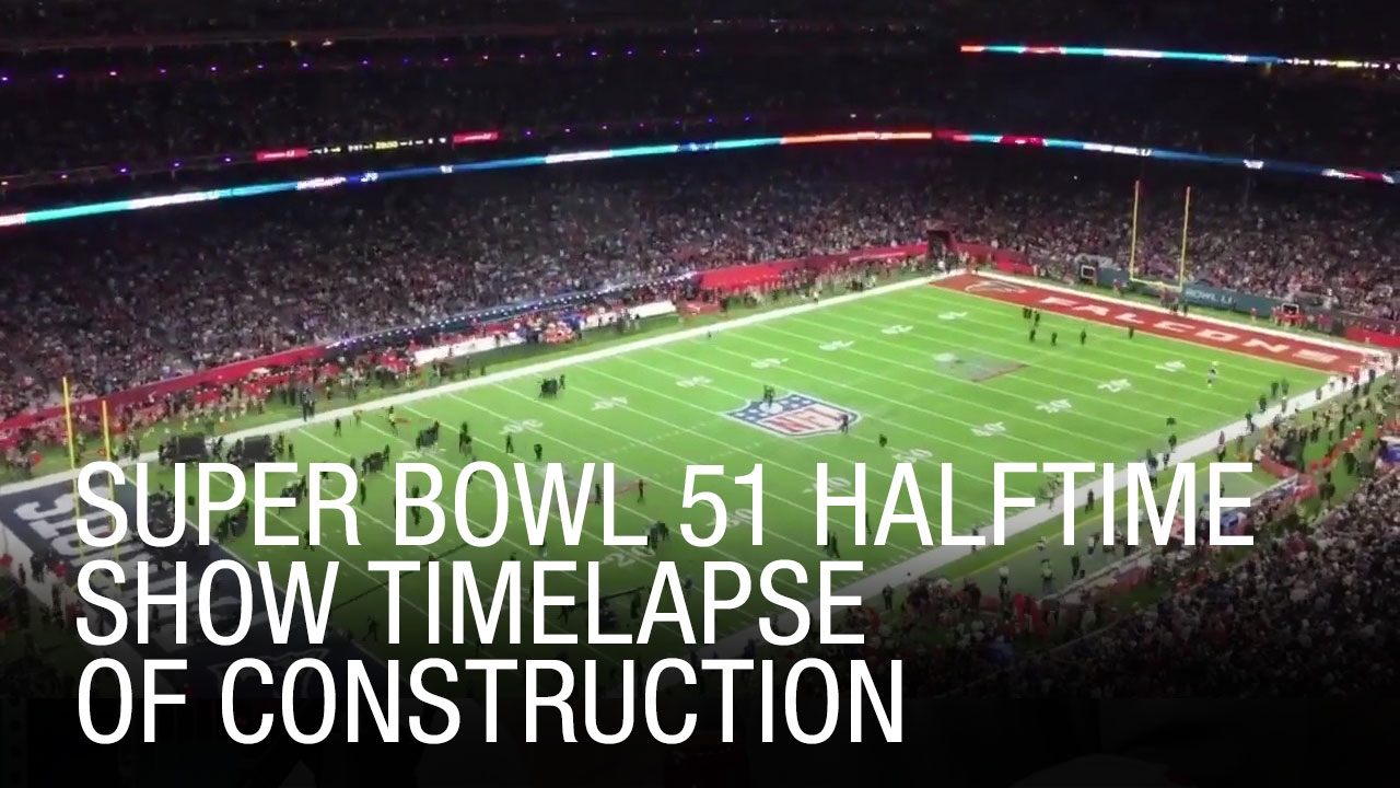 Photo: how does the super bowl halftime show work