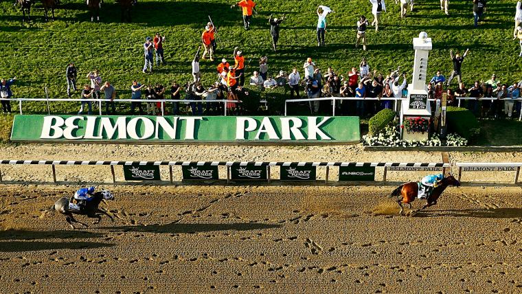 Photo: payoff for belmont stakes