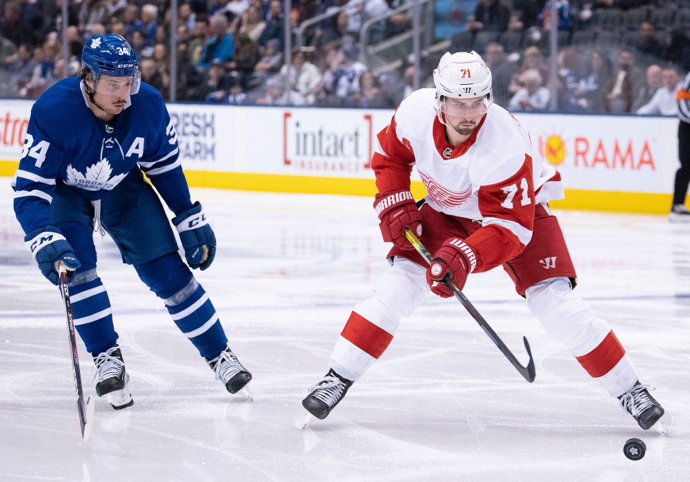 Photo: leafs vs red wings prediction