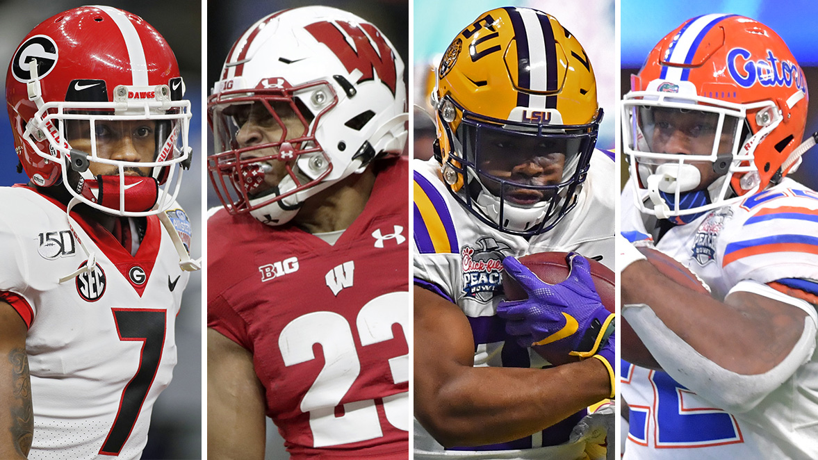 Photo: 2020 running back draft class