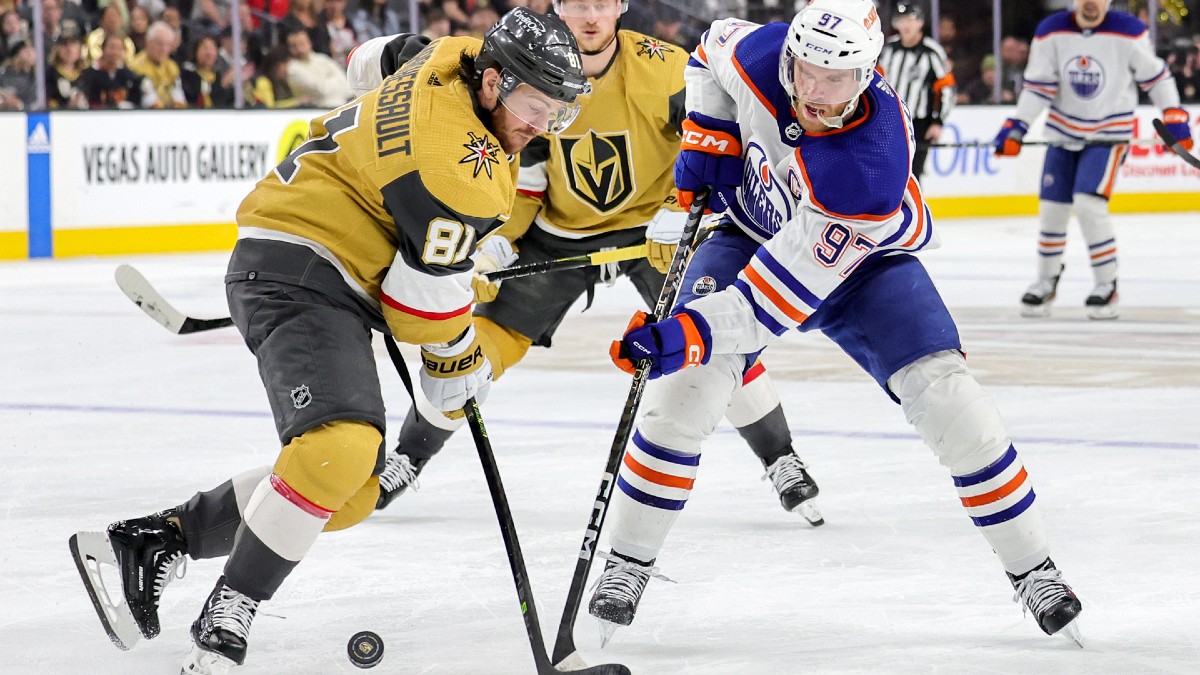 Photo: vegas knights vs oilers prediction