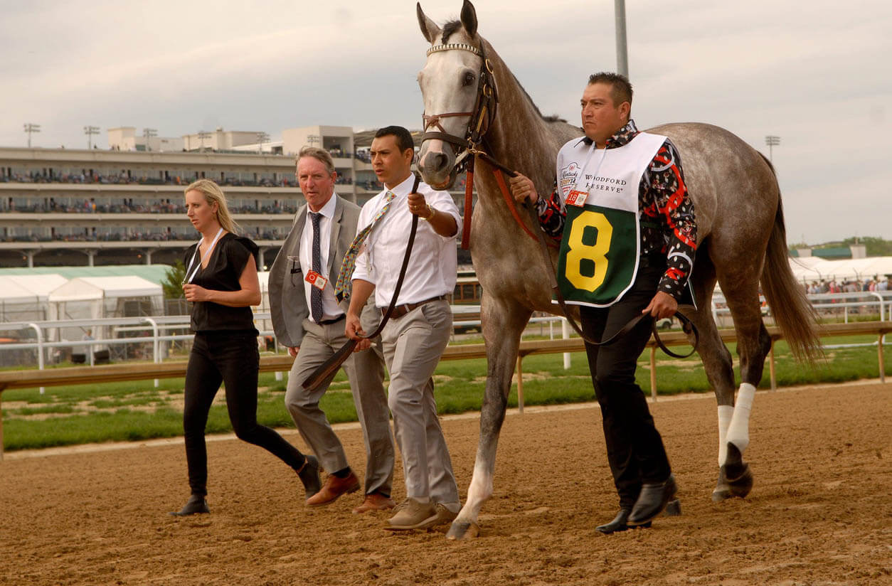 Photo: how many furlongs is the preakness