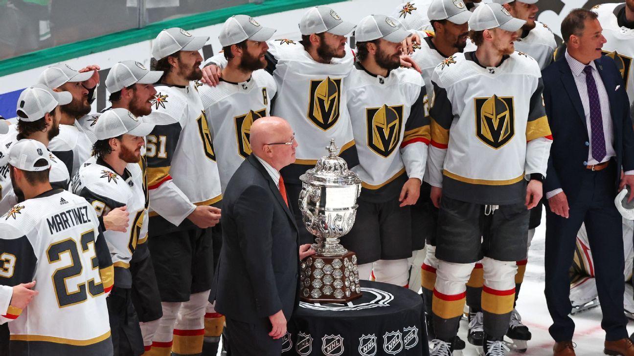 Photo: nhl western conference championship trophy