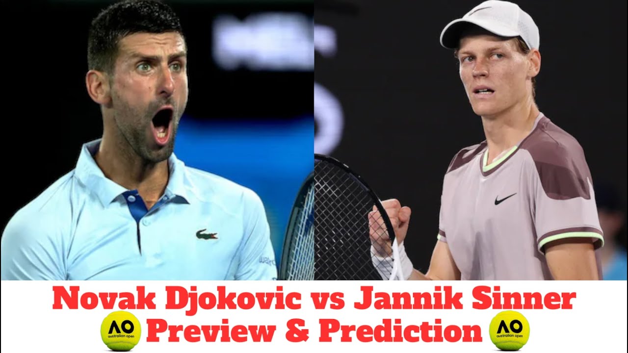 Photo: djokovic sinner prediction