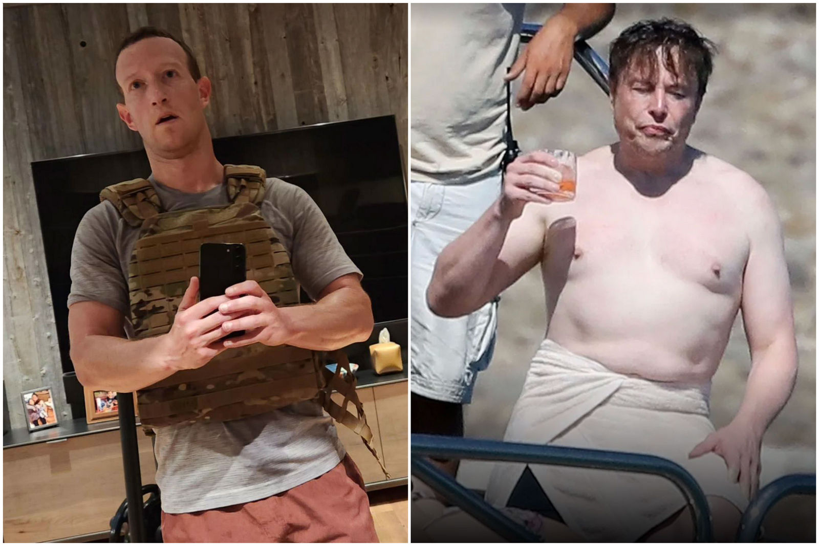 Photo: mark zuckerberg weight height