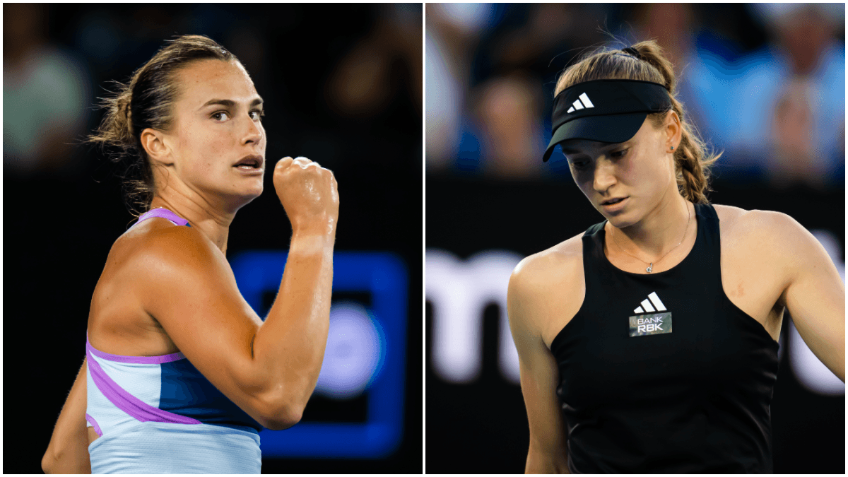 Photo: aryna sabalenka vs elena rybakina prediction