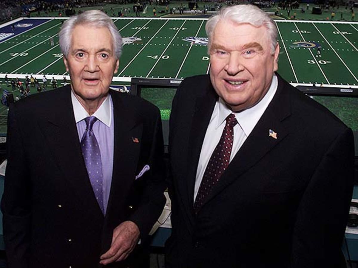 Photo: famous football sportscasters