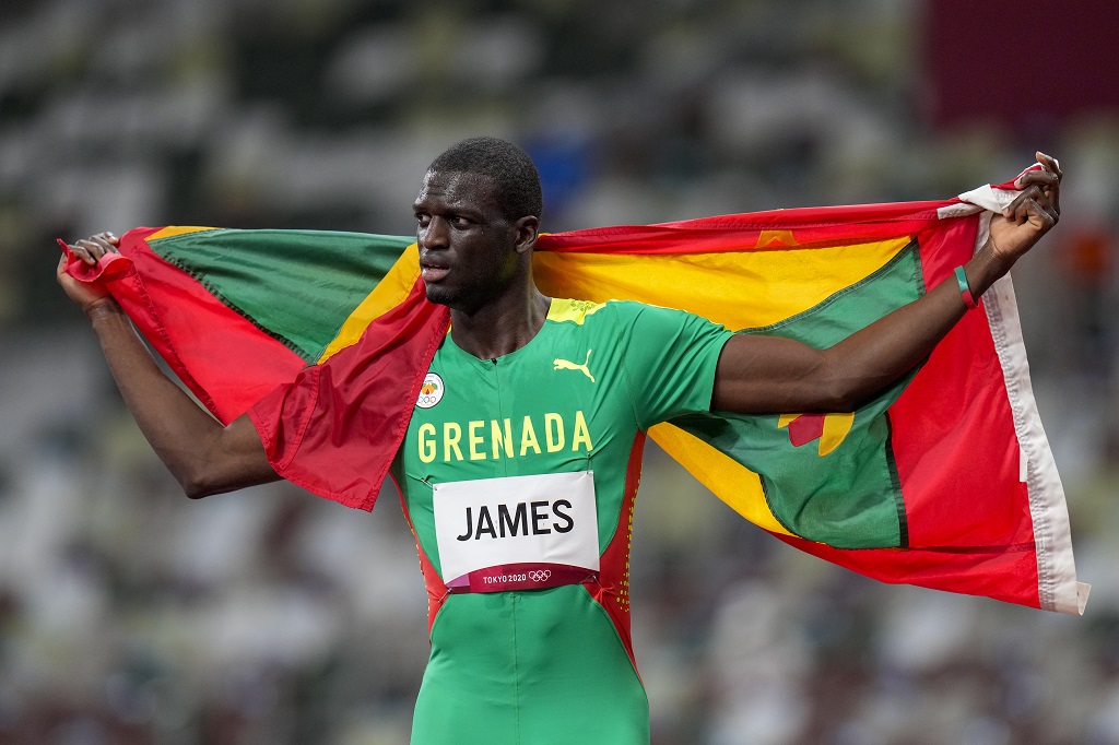 Photo: kirani james coach